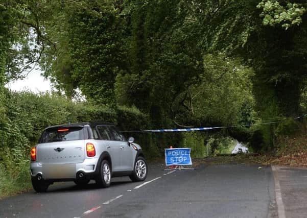 Storm Hector brought widespread disruption. (Photo: Pacemaker)