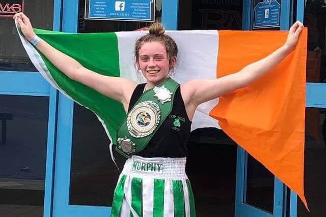 WRSA Celtic title winner, Caitlin Murphy from Top Ring.