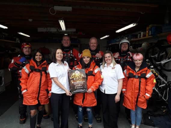 Jamie-Lee O'Donnell pays a visit to Foyle Search & Rescue ahead of compering at the Gala Ball.