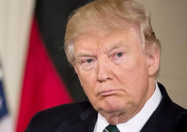 US President Donald Trump