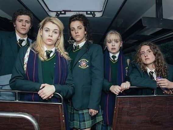 The cast of Derry Girls