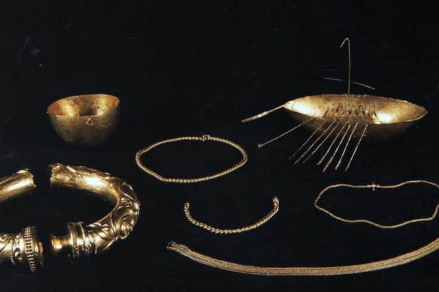 The 1st Century BC Broighter Gold haul discovered in Limavady in the 19th Century.