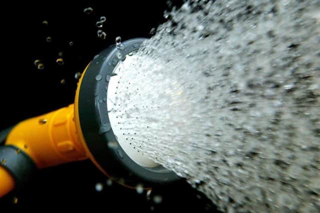 A hosepipe ban will come into force from 6pm tonight