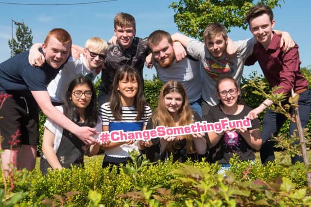 Local youths who have been involved in setting up the Change Something Fund for Youth 2019.