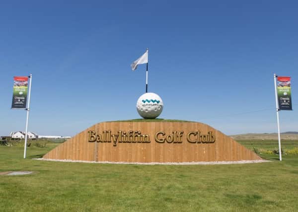 Ballyliffin Golf Club will host the Irish Open.