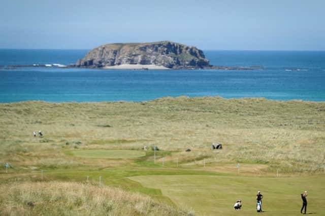 A general view of Ballyliffin Golf Club on Tuesday ahead of this week's Dubai Duty Free Irish Open Championship