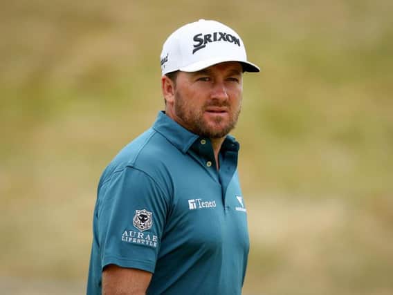 Graeme MoDowell during the final round of the Irish Open