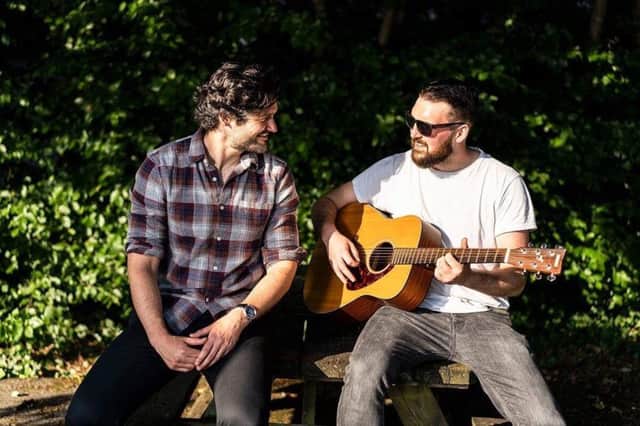 The Inside Out features singer George Hutton and songwriter Kieran Brown