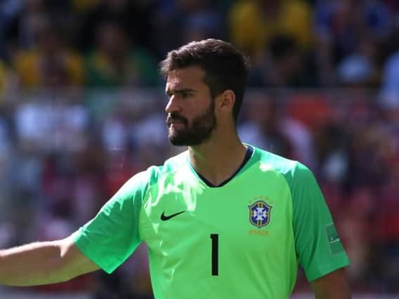 Liverpool have lodged a bid for Alisson