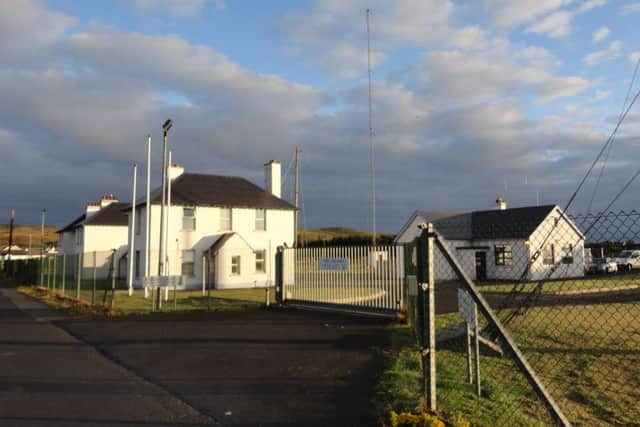 The Irish Coastguard Station at Malin Head.