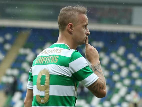 Celtic striker Leigh Griffith
