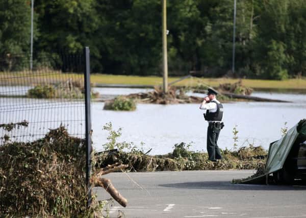 Flooding affected Eglinton and other communities in the north west last August. 
Photo by Kelvin Boyes  / Press Eye.