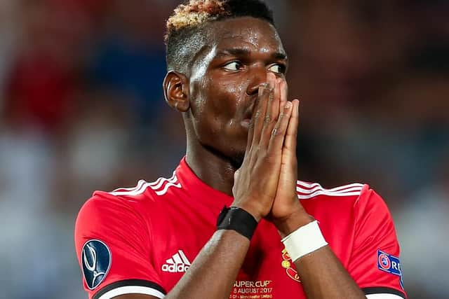 Manchester United midfielder Paul Pogba