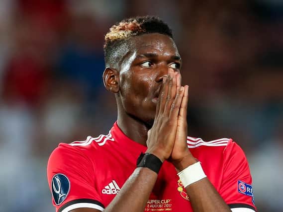 Manchester United midfielder Paul Pogba