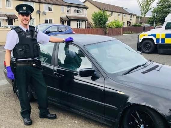 Car seized.