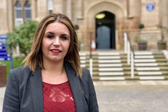 Foyle Sinn Fein MP Elisha McCallion.