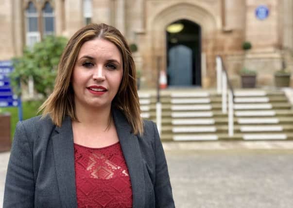 Foyle Sinn Fein MP Elisha McCallion.