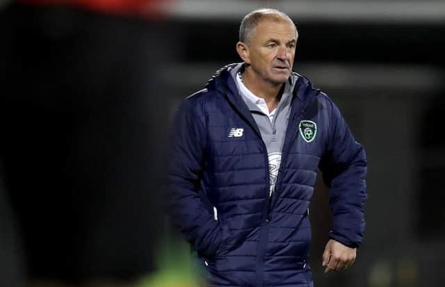 Ireland U21 manager Noel King
.