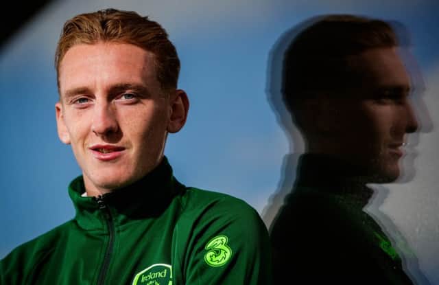 Republic of Ireland Under 21 striker Ronan Curtis pictured at the media event in Carlton Hotel, Dublin.