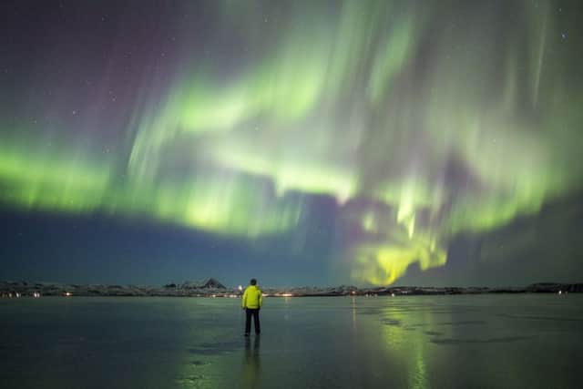 The Northern Lights in Iceland. Pictured courtesy of Anton Freyr Birgisson, Geo Travel