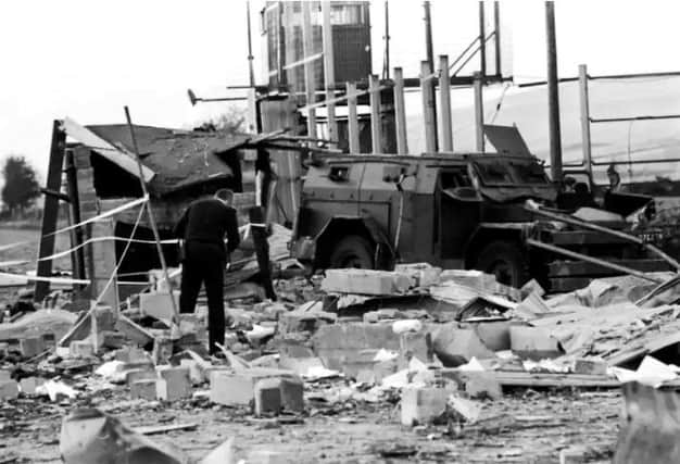 1990... The Coshquin bomb in which Derry man Patsy Gillespie died also claimed the lives of five British soldiers.