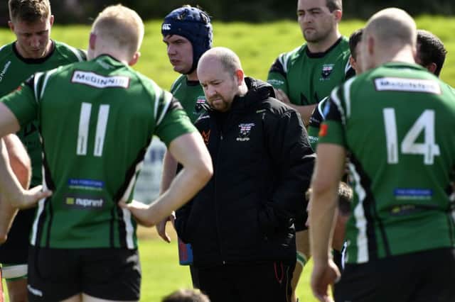New City of Derry coach Paul O'Kane. DER3518-106KM