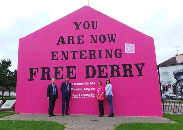 The photo shared by the Western Trust on its social media