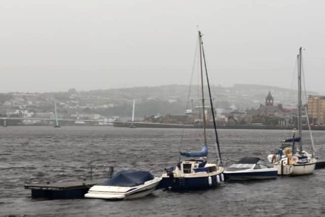 Winds at speeds of up to 75mph are expected throughout the day.