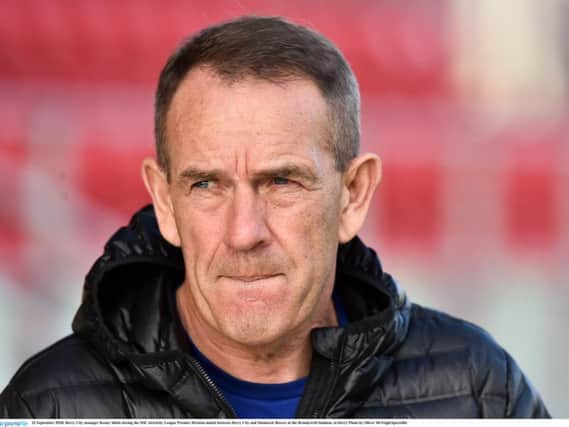 Derry City boss, Kenny Shiels was 'inspired' by the performance of his young players.