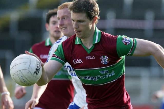 Richard Carey's point secured Eoghan Rua a draw with Slaughtneil at Owenbeg on Sunday evening.