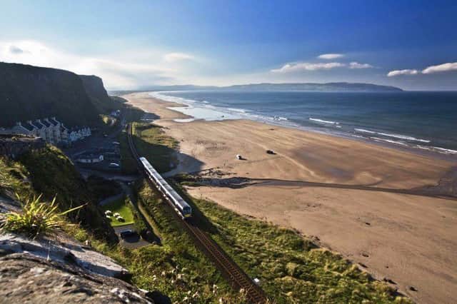 Use of the Derry to Belfast rail line appears to be booming.