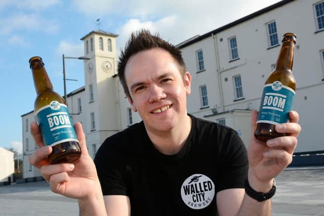 James Huey, owner of The Walled City Brewery.