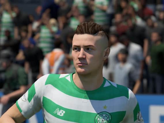 Which Celtic player is this FIFA avatar meant to be? (Photo: EA Sports)