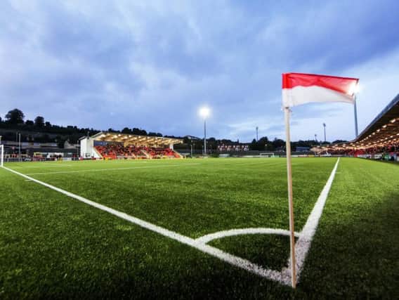 The Ryan McBride Brandywell Stadium, home of Derry City Football Club