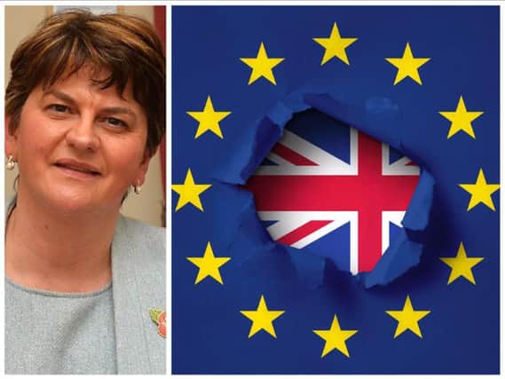 DUP leader, Arlene Foster, believes the Good Friday Agreement could be changed in order to make way for Brexit.