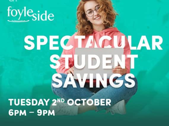 There's up to 30 per cent off for students.