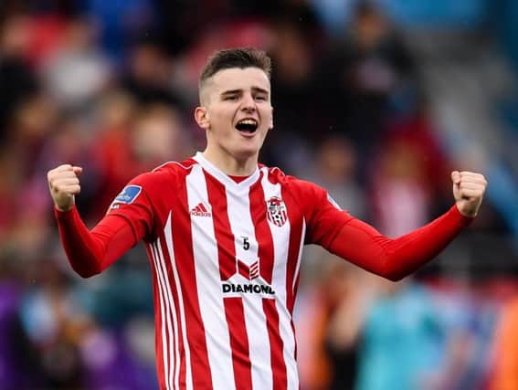 Derry City striker Ronan Hale scored the winner at Market's Field.