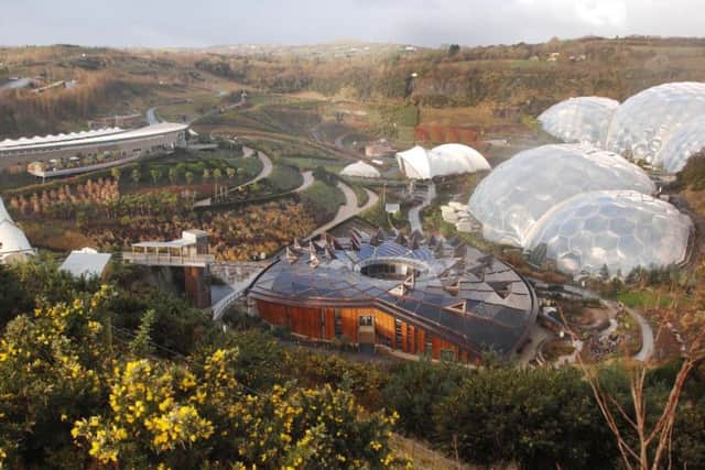 The  Eden Project near St Austell in Cornwall (Barry Batchelor/PA Wire)