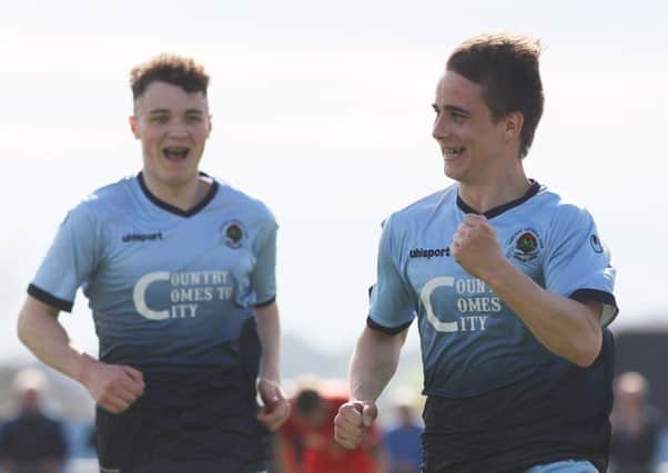 Gareth Brown scored against Newry City
