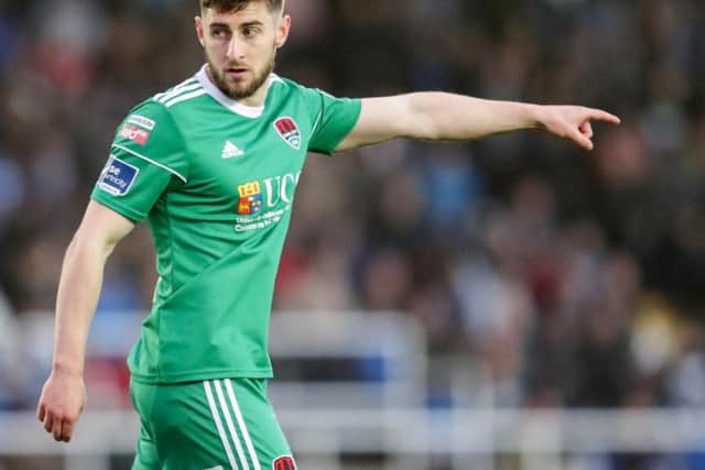 Aaron Barry is hoping to make Cork's FAI Cup Final team.