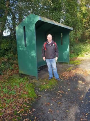 Colr. Kevin Campbell has called for new bus shelters for Creggan.