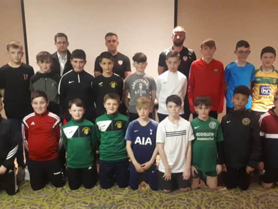 Derry City's first ever u-13 squad unveiled