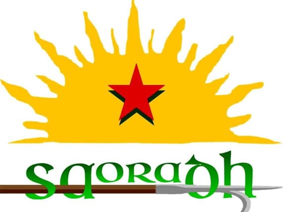 Fireworks have been seized from Saoradh's Derry headquarters.