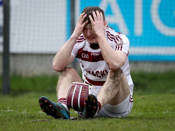 Brian Cassidy was among the scorers as Slaughtneil slipped to a shock Ulster defeat agianst Down's Ballycran
. Photo: Â©INPHO/Oisin Keniry