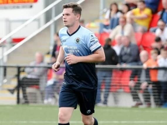 Institute's Michael McCrudden won the Goal of the Month award for October.