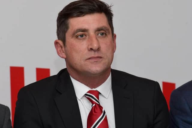 Declan Devine, Derry City's new manager.