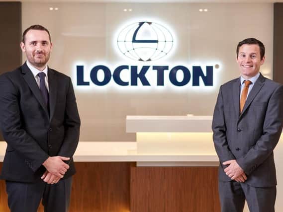 Brian Mullen and Kieran Hurley, Commercial Insurance Consultants, Lockton