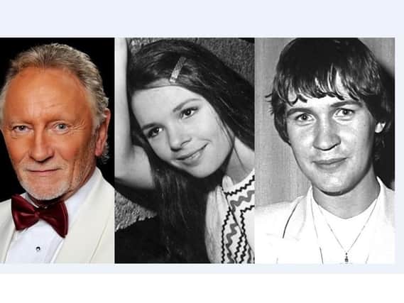Derry Eurovision winners Phil Coulter, Dana and Johnny Logan.
