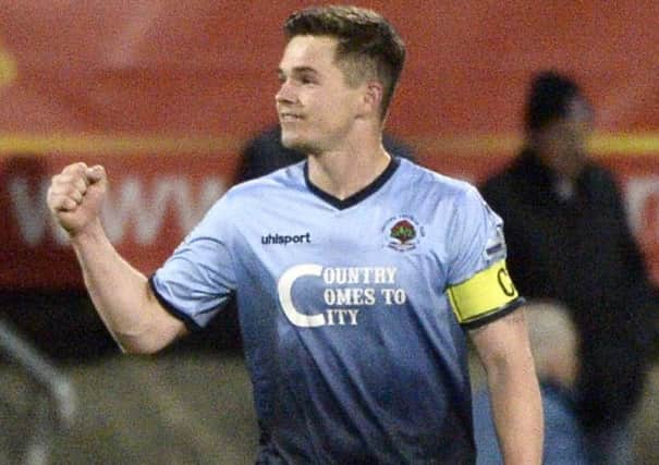 Michael McCrudden has been in superb goalscoring form for Institute this season.