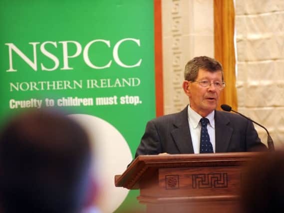 Hugh Kennedy has urged other local people to consider volunteering with NSPCC Northern Ireland.